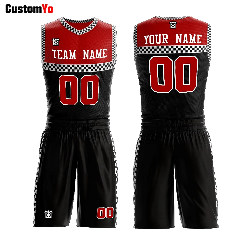 black and red jersey basketball