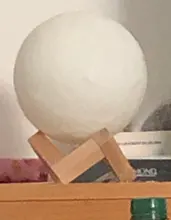 Desk-Lamp Night-Light Bedside Table 3d-Print Timeable Dropship Moon LED