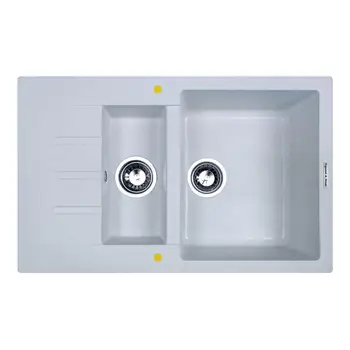 

Kitchen sink Zigmund & shtain rechteck 775.2 Milky Way gray granite