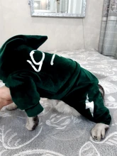 Coat Jumpsuit Clothing Puppy-Fleece Hoodie Apparel Pet-Dog Winter New Warm Velvet