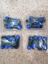 Conector a prueba de agua SP16 IP68, conector macho y hembra de 2/3/4/5/6/7/8/9 Pines, Conector de cable de acoplamiento de aviación DIY YOU