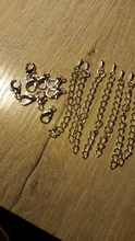 Extensión de cadena de cola de 70mm, cierres de langosta, conector para DIY, fabricación de joyas, accesorios, pulsera, collar, 10 Uds.