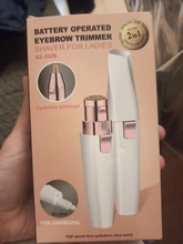 Recortador eléctrico de cejas recargable 2 en 1, depiladora femenina para el cuerpo, bigote, eliminación de vello facial, mini afeitadora indolora