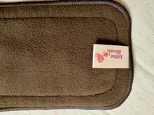 [Littles&Bloomz]-Pañal de tela lavable reutilizable, forros de refuerzo para bolsillo real, insertos de carbón de bambú, tela, microfibra,