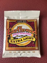 Ernie Ball Acoustic Guitar Strings Set Earthwood Bronze Strings For Guitar Musical Instruments