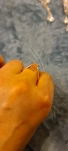 Wedding Ring White Gold/Gold/Rose Gold Austria Crystal Zircon Ring Christmas Gift For