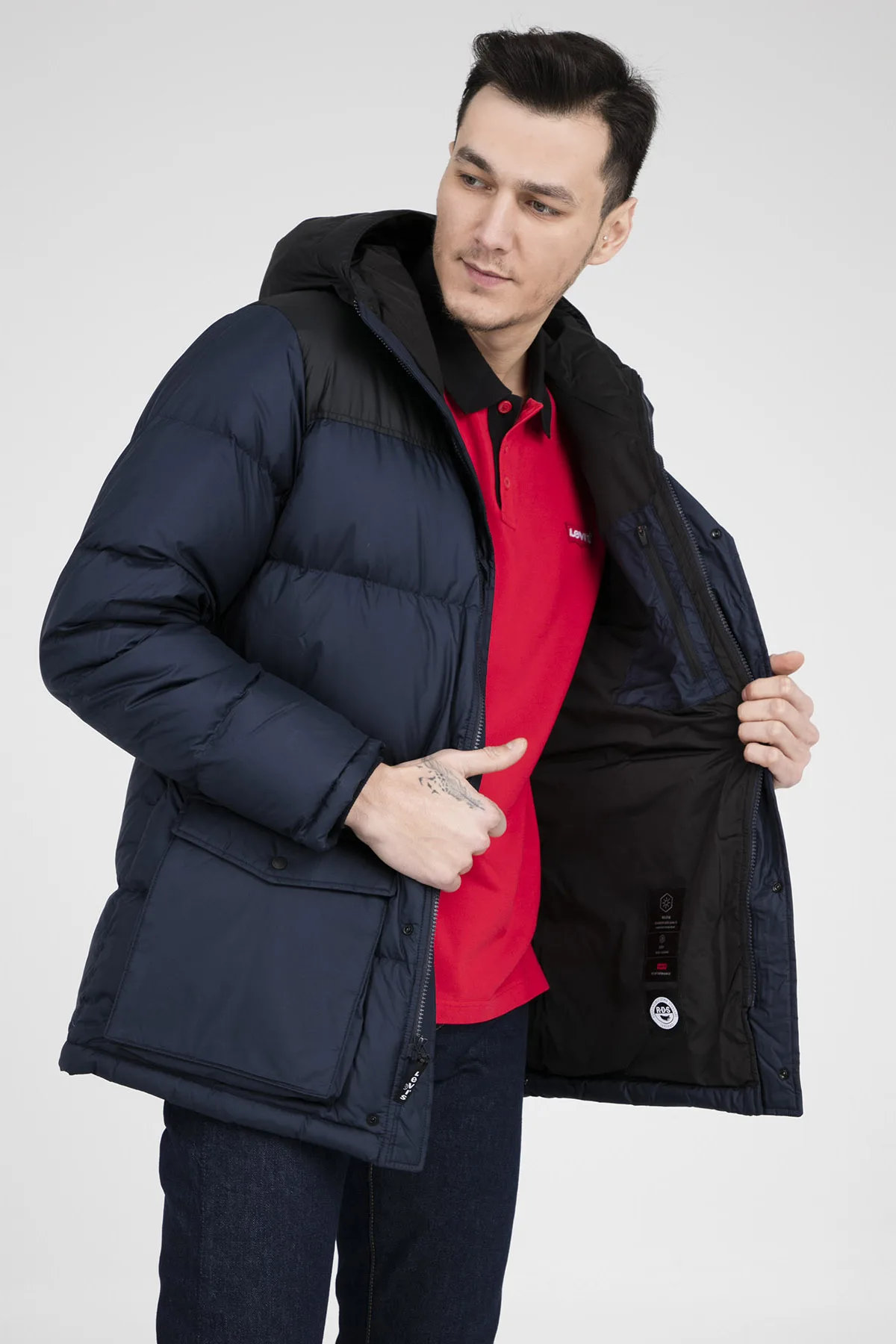 Levis Мужское пальто 56585 0000|Куртки| |