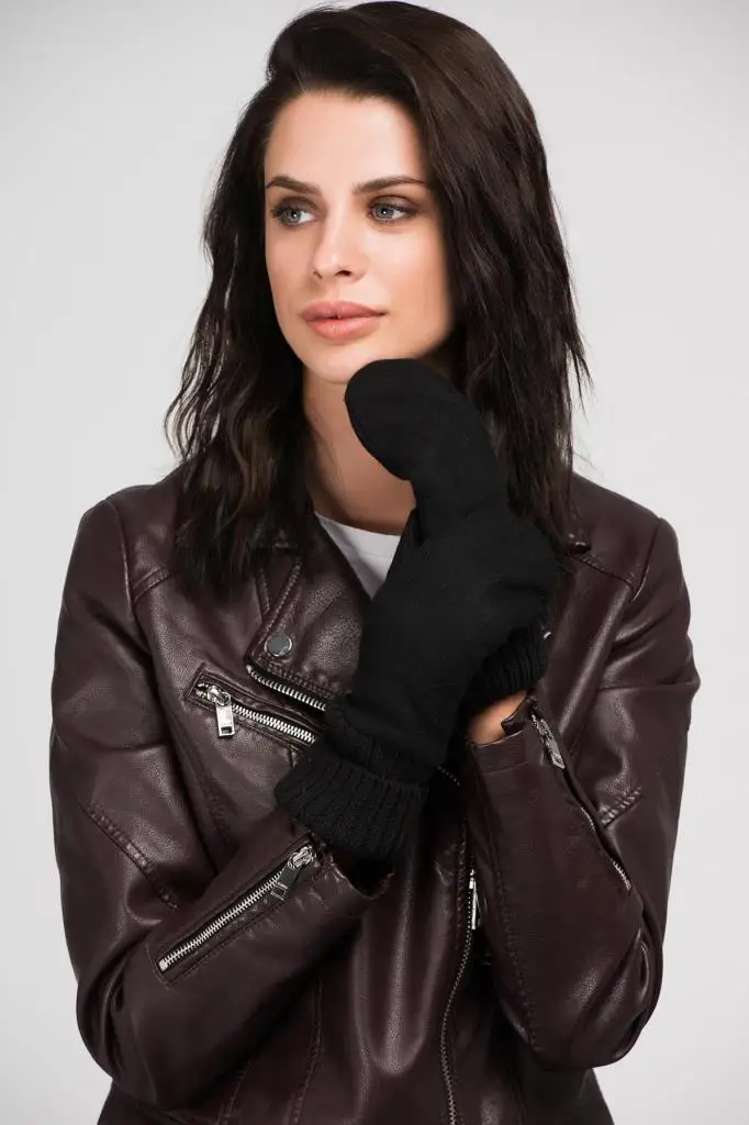 11097 шерстяные черные перчатки YL|Перчатки для мальчиков| |