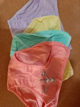 Bragas triangulares para niñas, ropa interior para niños de 2 a 10 años, 4 unidades por lote