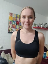 VEQKING-Sujetador deportivo transpirable para mujer, Top con relleno a prueba de golpes, para gimnasio, correr, Fitness, Yoga