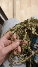 10M Artificial Vine Leaf Decoration Vivid Rattan Leaf Vagina Grass Fake Plants Cord String