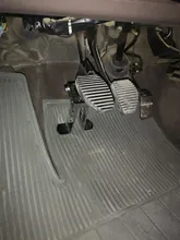 Bloqueo de embrague de coche, bloqueo Universal de Pedal de freno de coche, acelerador, herramienta de seguridad de acero inoxidable antirrobo, bloqueo de Pedal