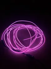 Tape Rope-Tube Shoes Neon-Light Car-Decor El-Wire Aa-Controller Waterproof Led Flexible