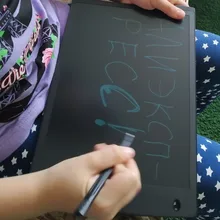Tableta de escritura LCD de 8,5 pulgadas para niños, Tablet Digital de dibujo, almohadillas de escritura a mano, tableta tipo pizarra electrónica portátil