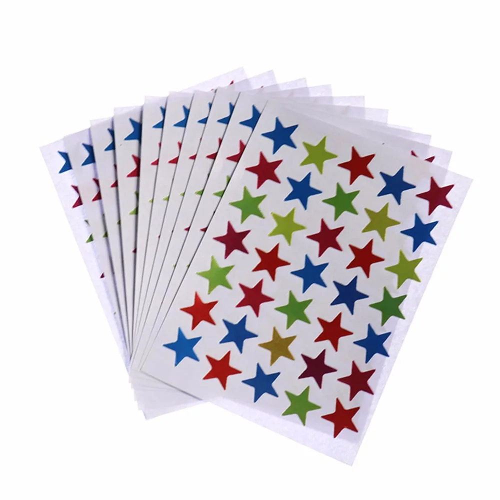 10 листов ребенок золочение награда флэш Стикеры учитель похвалу ярлык награды