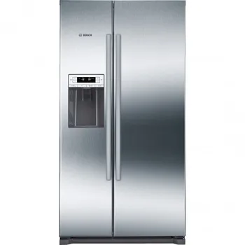 

American fridge freezer Bosch KAI90VI20 Inox 1.77m class TO +