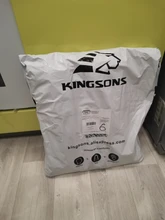 Kingsons-mochilas impermeables de 15,6 pulgadas para hombre y mujer, morral escolar antirrobo con carga USB para ordenador portátil, mochila de viaje