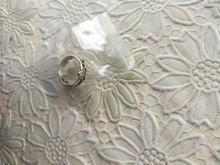 Anillos abiertos con cara feliz sonriente para mujer, anillos abiertos ajustables apilables de enlace, joyería trenzada, Color plateado antiguo Punk, A835