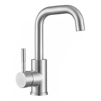 

Kitchen mixer Melana f6102 stainless steel, single lever, Satin
