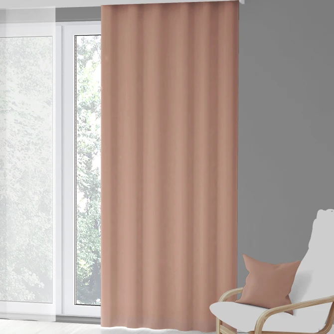 

Modern Fabric Window Curtains Solid Color Sun Shade Curtain Decorative Items for Living Room Home Series Model 107