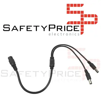 

Cable splitter duplicator 2 outputs CCTV security camera 12V - 2.1mm x 5.5mm