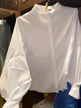 Blusa de gasa de manga larga para verano, camisa de oficina para mujer, tops y blusas para mujer, top de talla grande