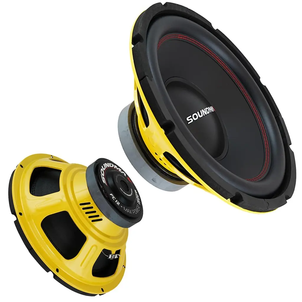 Soundmax Sx-fc12 Bass Mobil Subwoofer 