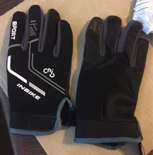 guantes ciclismo hombre invierno guantes de bicicleta Mtb Motocorss dedo completo carretera cálidos guantes a prueba del viento guante para deportes de pesca