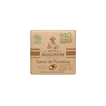 

MAITRE AUGUSTIN SOAPKARITE 100g Cosmos Organic palm oil free