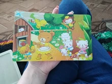 Rompecabezas de madera de 24 rebanadas para niños y adultos, juguetes educativos de madera para aprendizaje, juegos educativos de ensamblaje ambiental