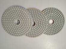 Uds 3/4 lijado disco de mojado almohadillas de pulido de diamante de granito, mármol pulidora de piedra Flexible de herramientas de mano