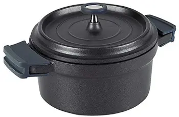 

Lacor-25925-pan with lid foil back cast 24cm-Black