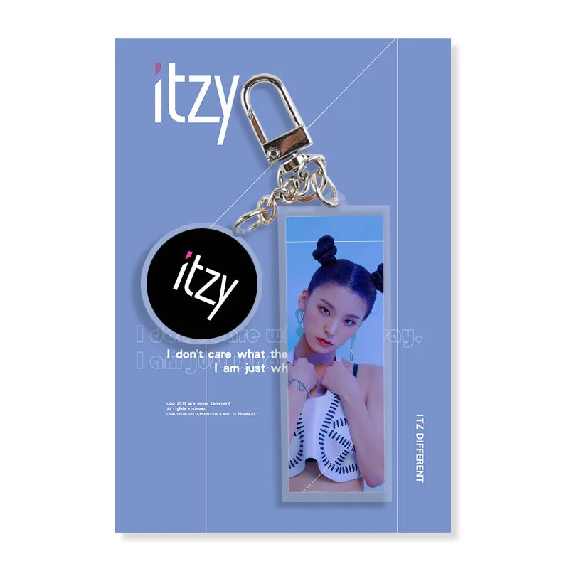 K POP ITZY акриловый брелок IT'z разные IT'z ICY RYUJIN CHAERYEONG YEJI YUNA LIA YGG342