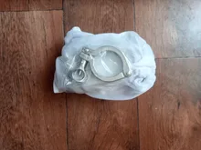 304-Stainless-Steel Fitting Tri-Clamp Sight Glass Homebrew Diopter Clover OD 38mm-Pipe