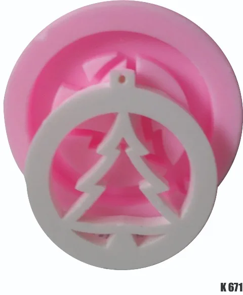 

Christmas tree decoration silicone mold New Year's decor decorative hobby handmade ornament making tool