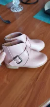 Kids Shoes Boots Spring White Baby-Girl Children Red Black Aurumn