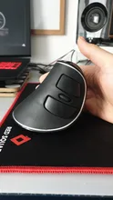 Ratón ergonómico Vertical para juegos Delux M618 PLUS, 6 botones, 4000 DPI RGB, con cable/ratón derecho inalámbrico para ordenador portátil PC