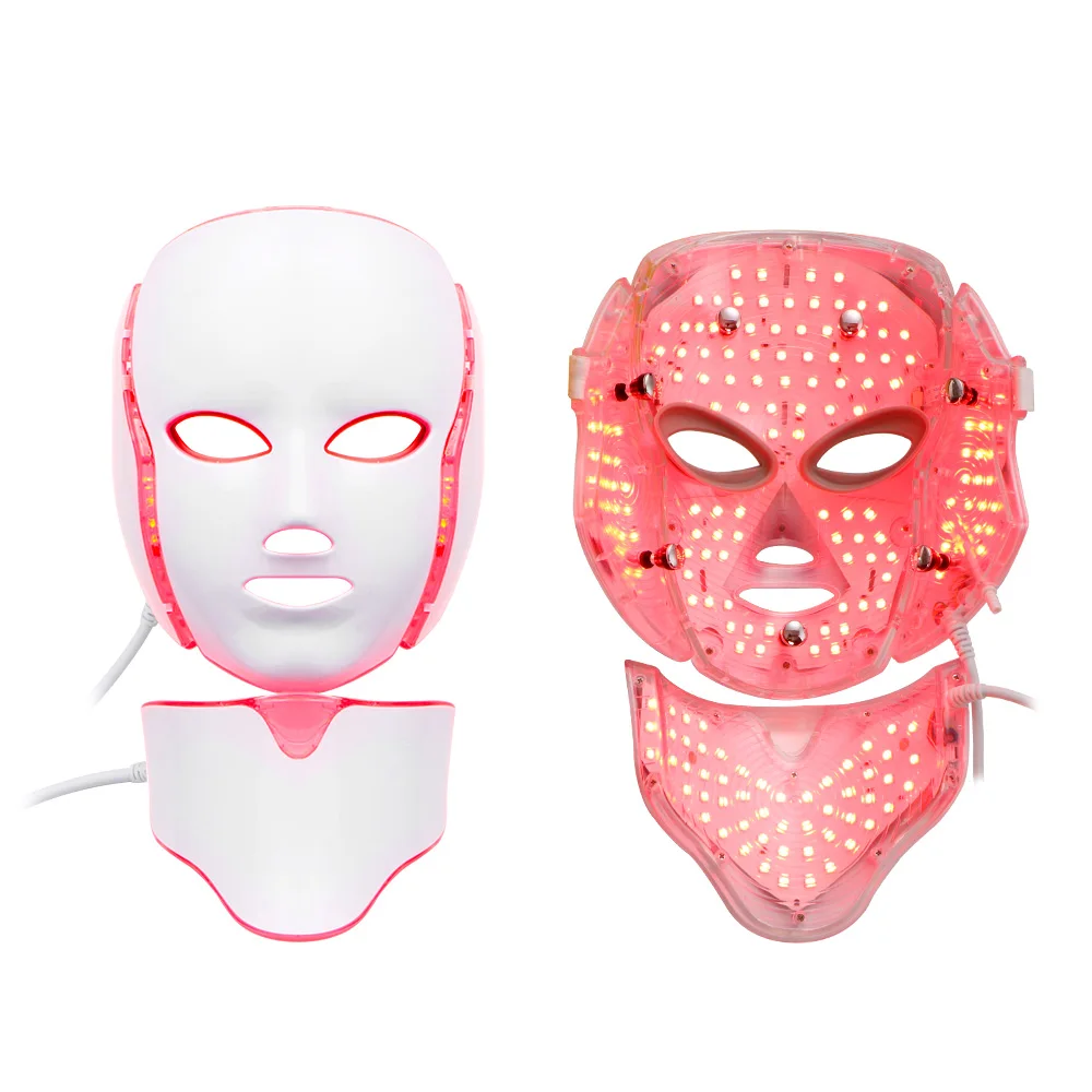 Anti Acne Led Light Photon Face Neck Mask Skin Rejuvenation Skin Facial
