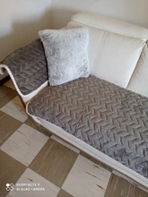 Sofa-Cover Lace Fabric Living-Room-Decor Thicken Plush for European-Style