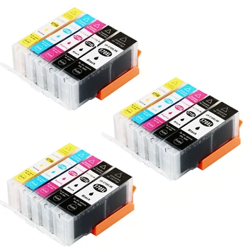

15 cartriges pgi570 PGI 570 cli5715-6 cli57110-15-20's refill Compatible for printer Model Pixma MG5750
