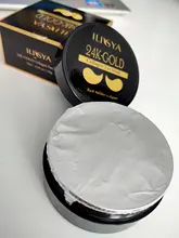 Ilisya-mascarilla de colágeno para ojos, alga verde, parches de ojos para ojeras, almohadilla de ojo hidratante, antiarrugas, nutritiva, 60 unidades