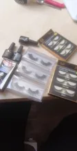Visofree-pestañas postizas de alta calidad, 3 pares, hechas a mano, aladas, a la moda, 3D15