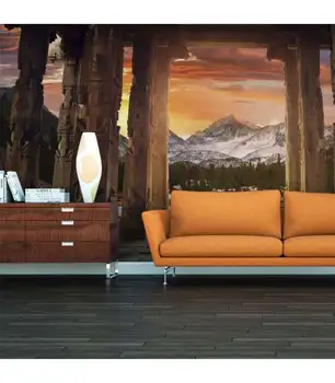 

XXL photo mural-the path of temples in stones
