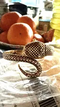 Relojes de lujo para mujer, pulsera de serpiente, serpentina, de cuarzo, femenino, caja de regalo, 2018 G & D