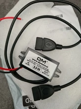 DC-DC de 12V a 5V, 3a, 15W, convertidor de potencia del coche, Micro Mini USB, fuente de alimentación de reducción de voltaje, adaptador de salida, baja protección automática de calor