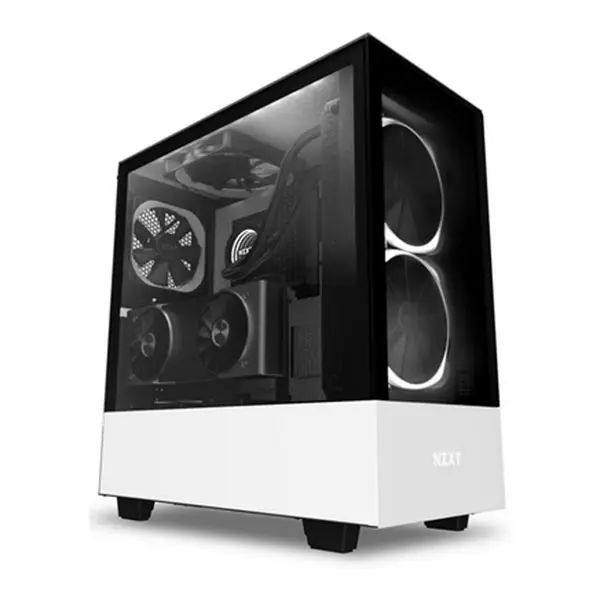 Micro ATX/Mini ITX/ATX Midtower чехол NZXT H510 Elite светодиодный RGB