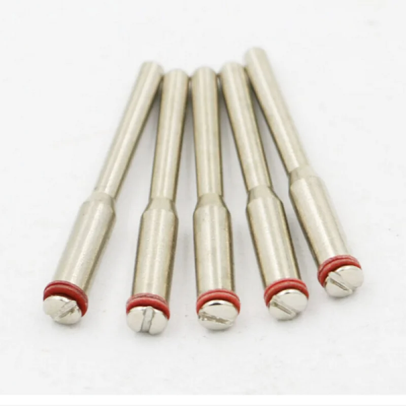 10Pcs Dremel 액세서리 3mm 소형 클램핑 연결 레버 연마 휠 맨드릴 로터리 용 커팅 휠 홀더