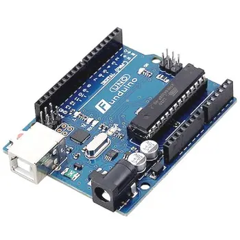 

FUNDUINO UNO R3 with USB CABLE ATMEGA328 COMPATIBLE ARDUINO