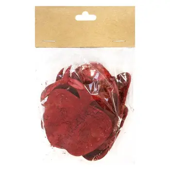 

Yw028 decorative elements from the bark of the tree 'Apple ', 7 cm, 8 pcs/pack (red)