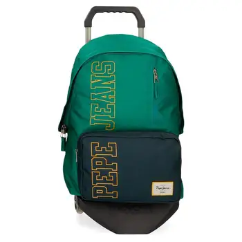 

School backpack Pepe Jeans Mark with Trolley